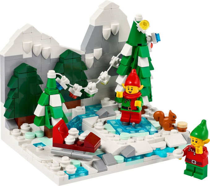 40564 - Winter Elves Scene (R)