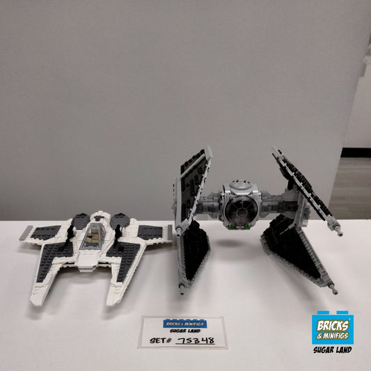 75348 - Mandalorian Fang Fighter vs TIE Interceptor (U2)