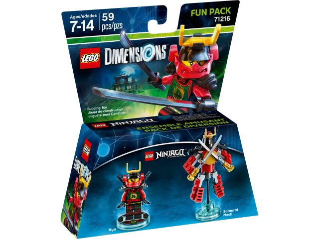 71216 - Fun Pack - Nanjago (Nya and Samurai Mech) (R)