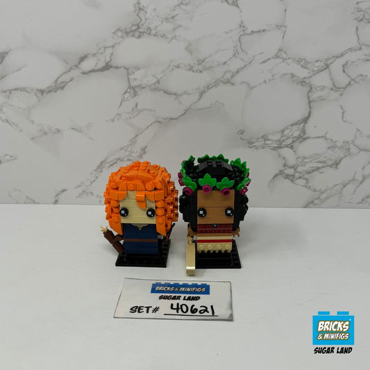 40621 - Moana & Merida Brickheadz (U)