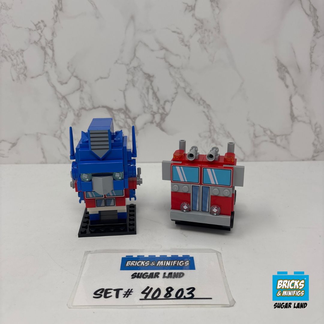 40803 - Optimus Prime Robot & Vehicle Brickheadz (U)