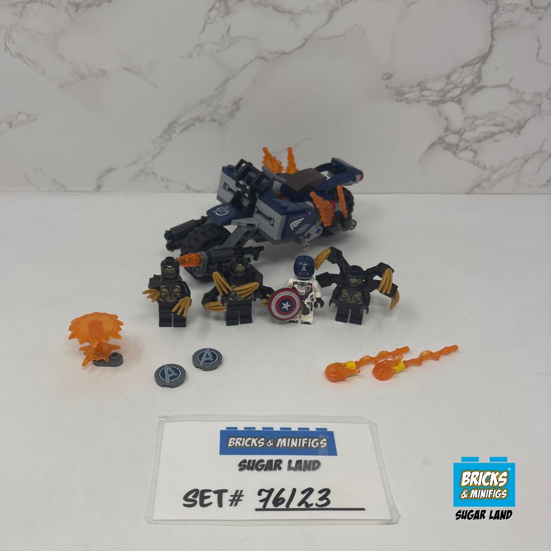 76123 - Captain America: Outriders Attack (U)