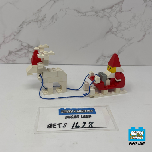 1628 - Santa on Sleigh with Reindeer (U)