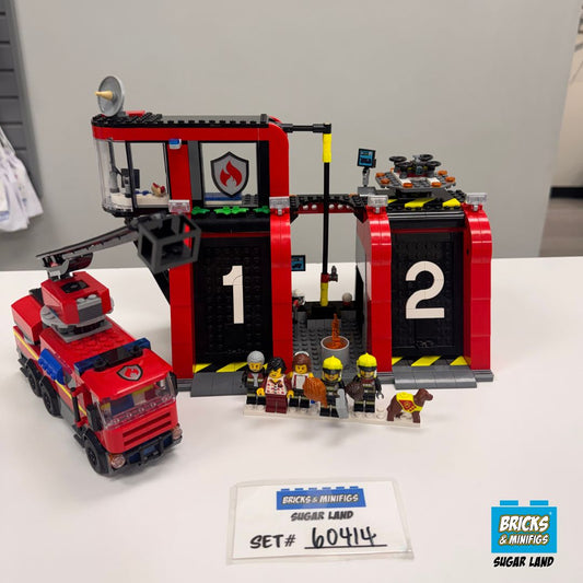 60414 - Fire Station with Fire Truck (U)