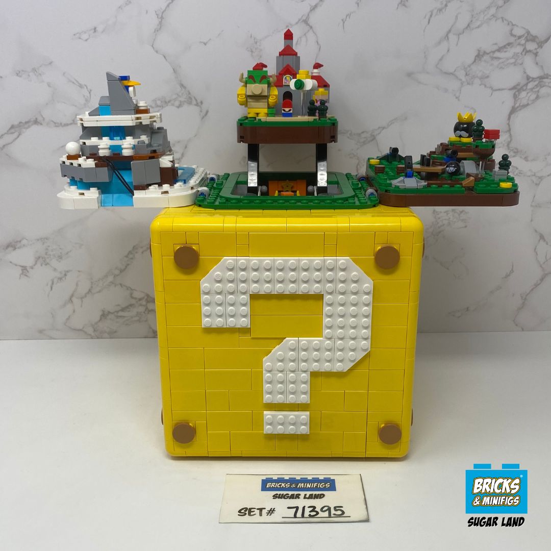 71395 - Super Mario 64 Question Block (U) – Bricks & Minifigs Sugar Land
