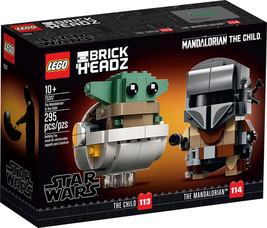 75317 - The Mandalorian & The Child Brickheadz (R)