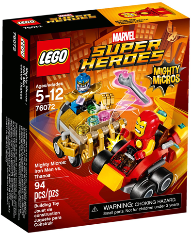 76072 - Mighty Micros: Iron Man vs Thanos (R)