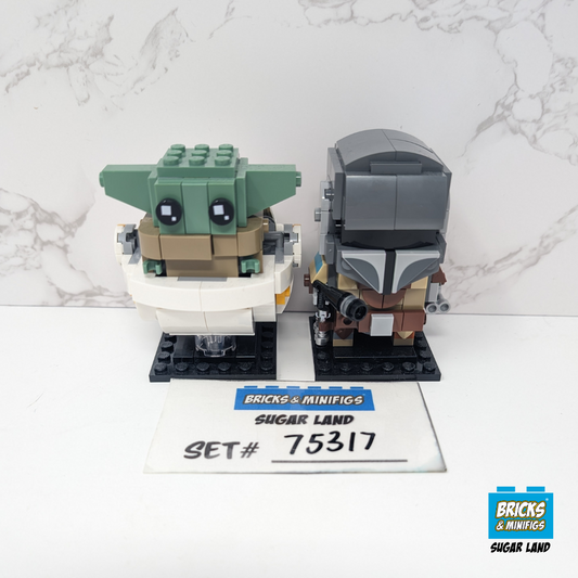75317 - The Mandalorian & The Child Brickheadz (U)
